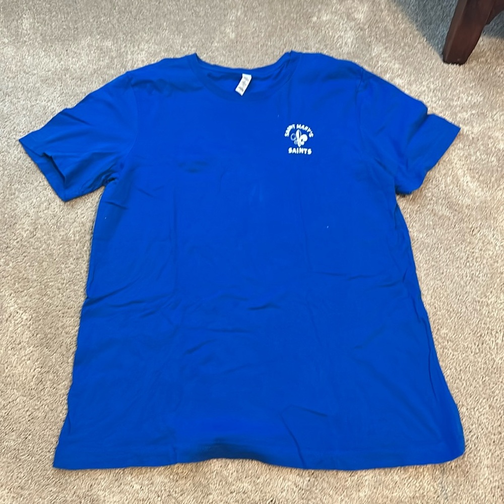 St. Mary’s Cotton T-shirt in blue